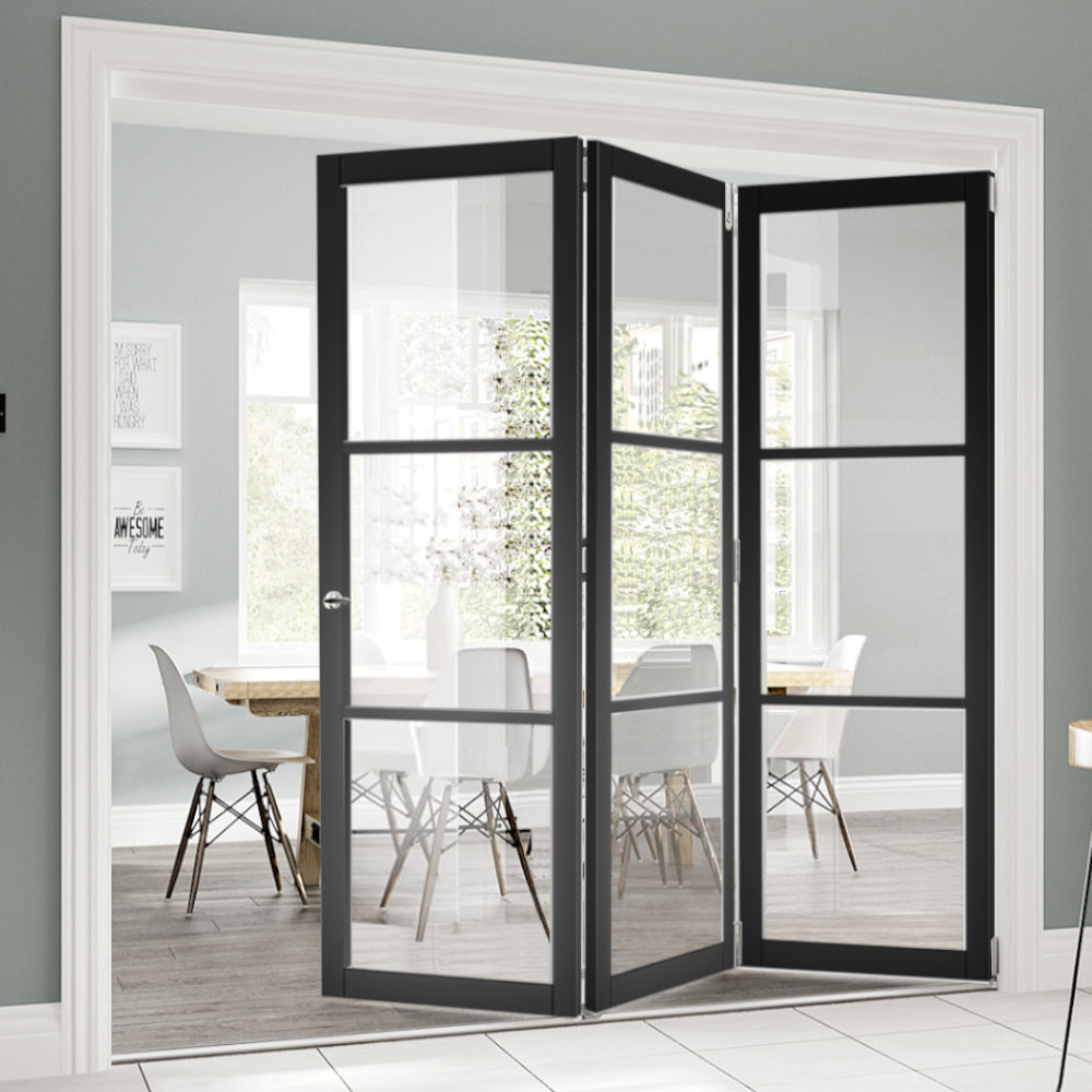 Black Internal Bifold Doors