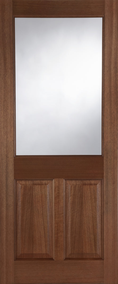 2XG Panel Unglazed Hardwood External Door