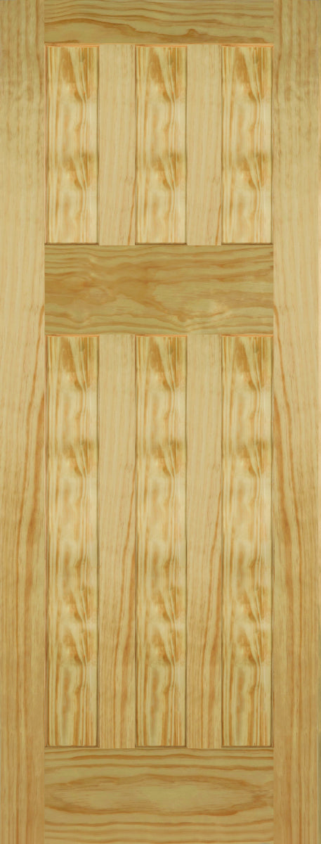 1930 Pine 6 Panel Internal Door