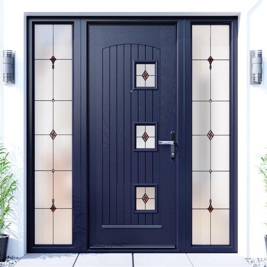 Blue Paris Custom Made External Door