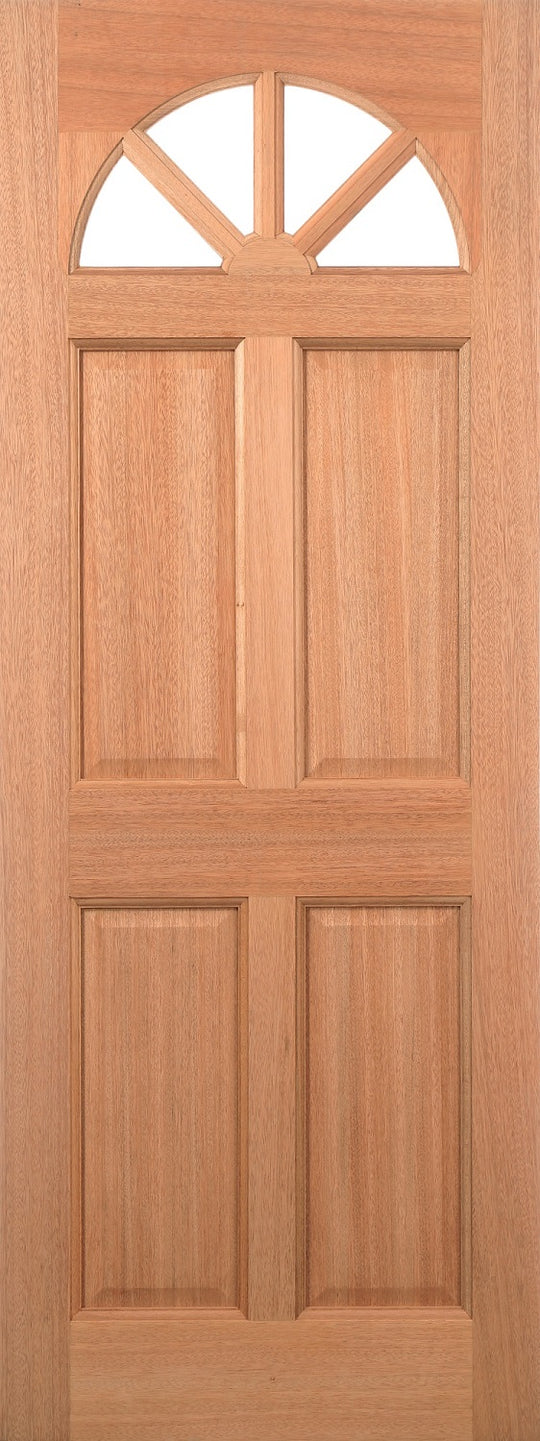 Carolina Hardwood With Clear Glass M&T Double Glazed