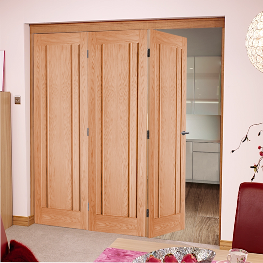 Oak Lincoln Bifolding Doorset