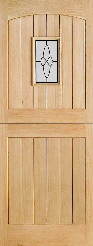 Oak Cottage Stable Door 1 Light