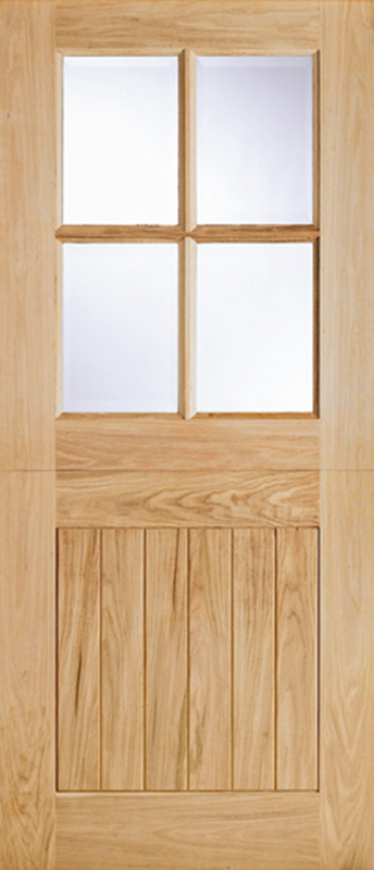 Oak Cottage Stable Door 4 Light