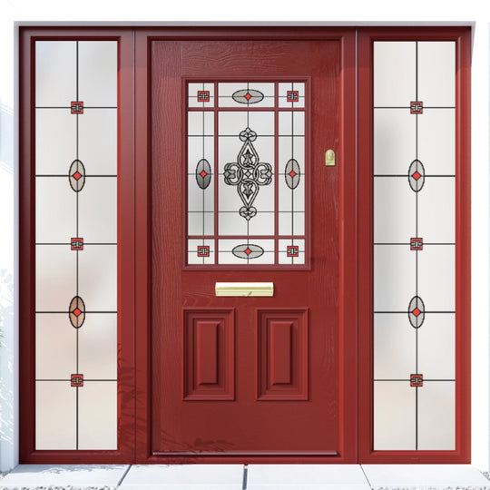 Red Cairo Custom Made External Door