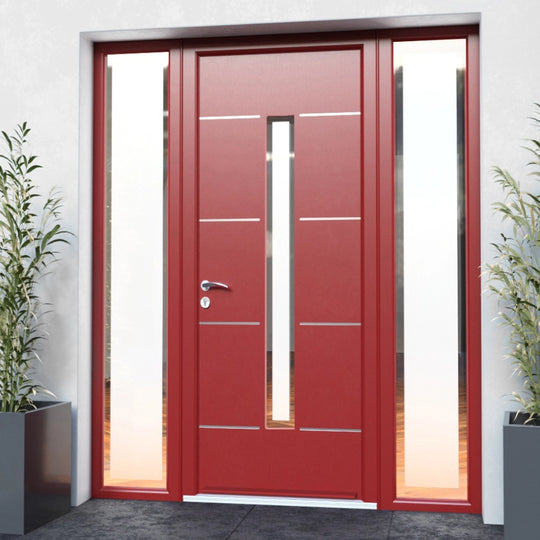 Red Gauguin Custom Made External Door