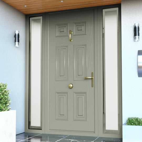 Sage Georgian Custom Made External Door
