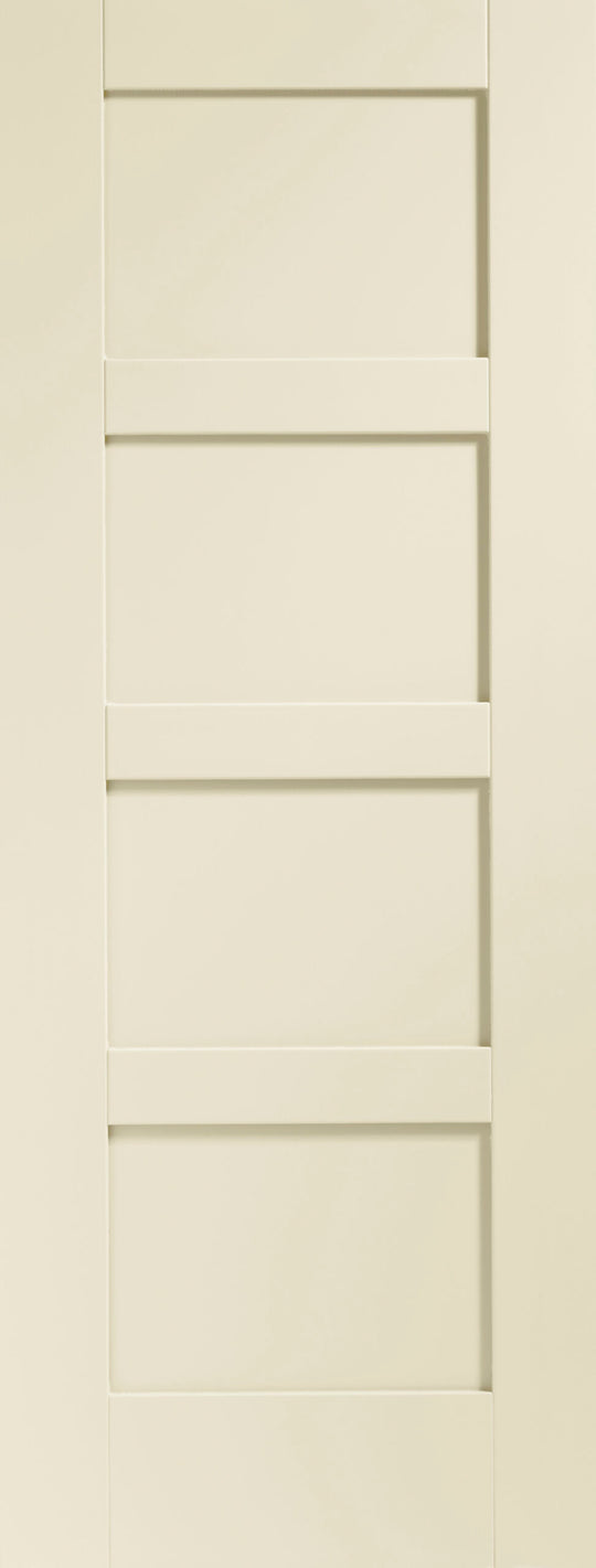 Shaker 4 Panel Custom Colour Fire Door