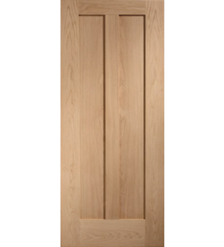Contemporary Oak Novara Fire Door
