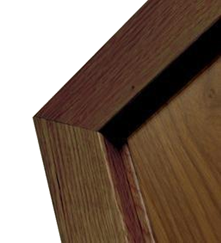 Clearance Walnut Modern Profile Architrave Fully Finished