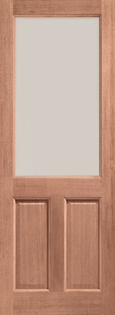 2XG Hardwood with Clear Glass M&T Double Glazed