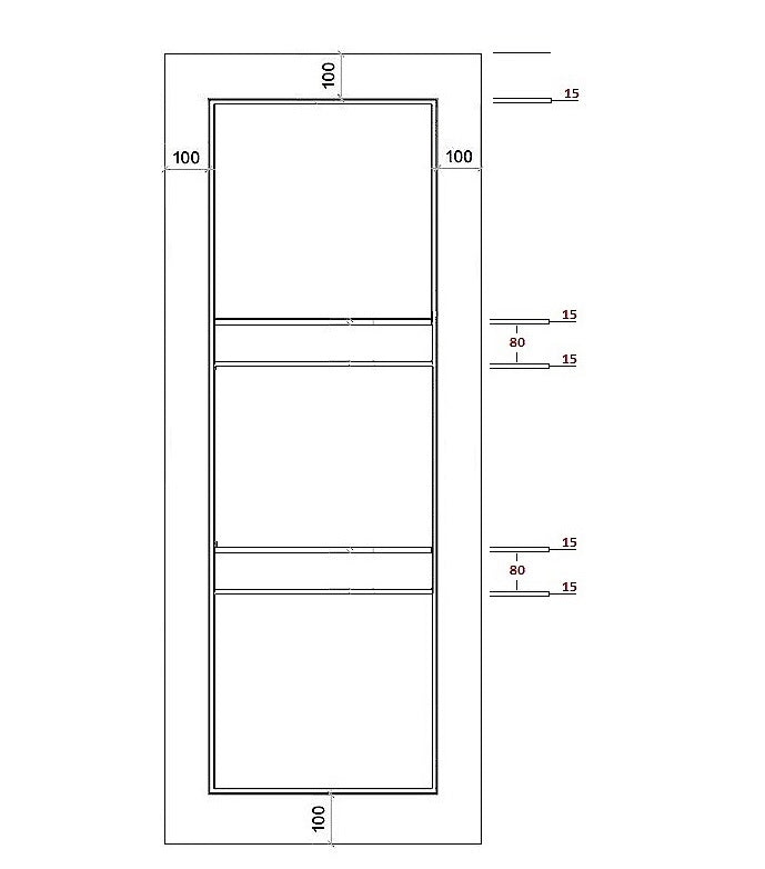 industrial Style 3L Fire Door