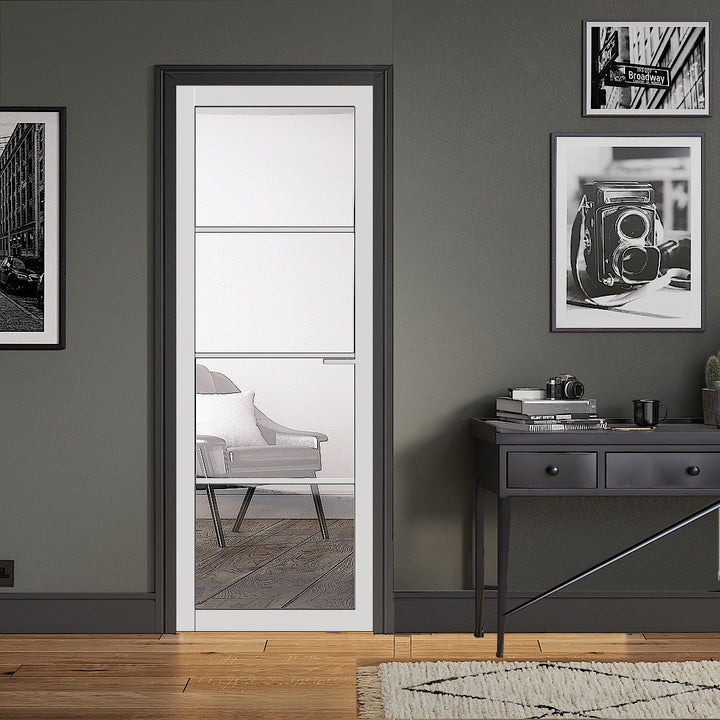 Industrial Style Extra Slim 4L Fire Door