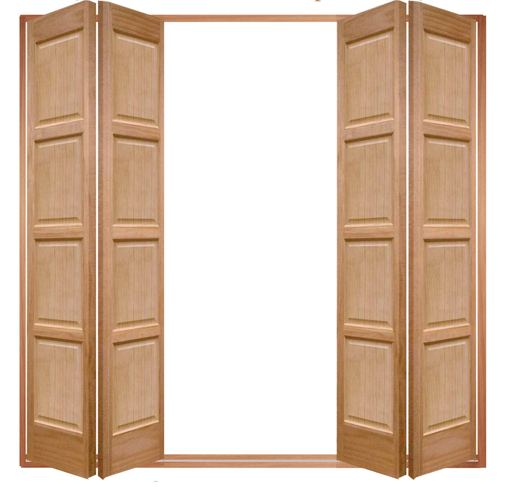4 Leaf Oak Bardsley 4 Panel Bi-Folding Set