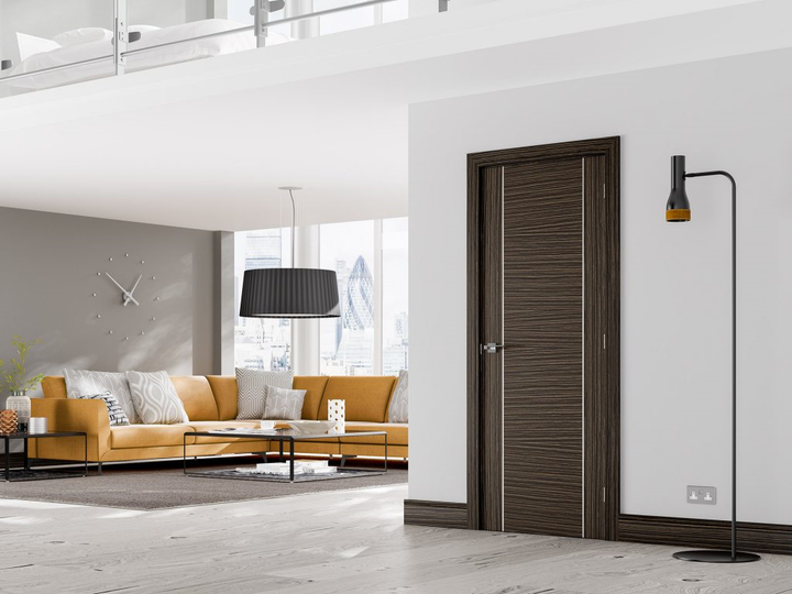 Calgary Abachi Fire Door