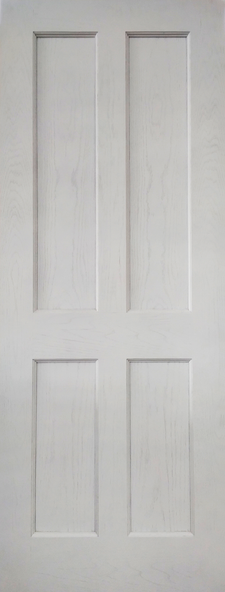 Essex Oak Internal Door White Primed 