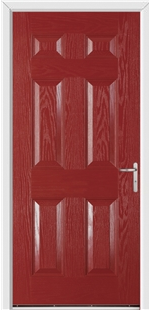 Warwick Red External Fire Doorset