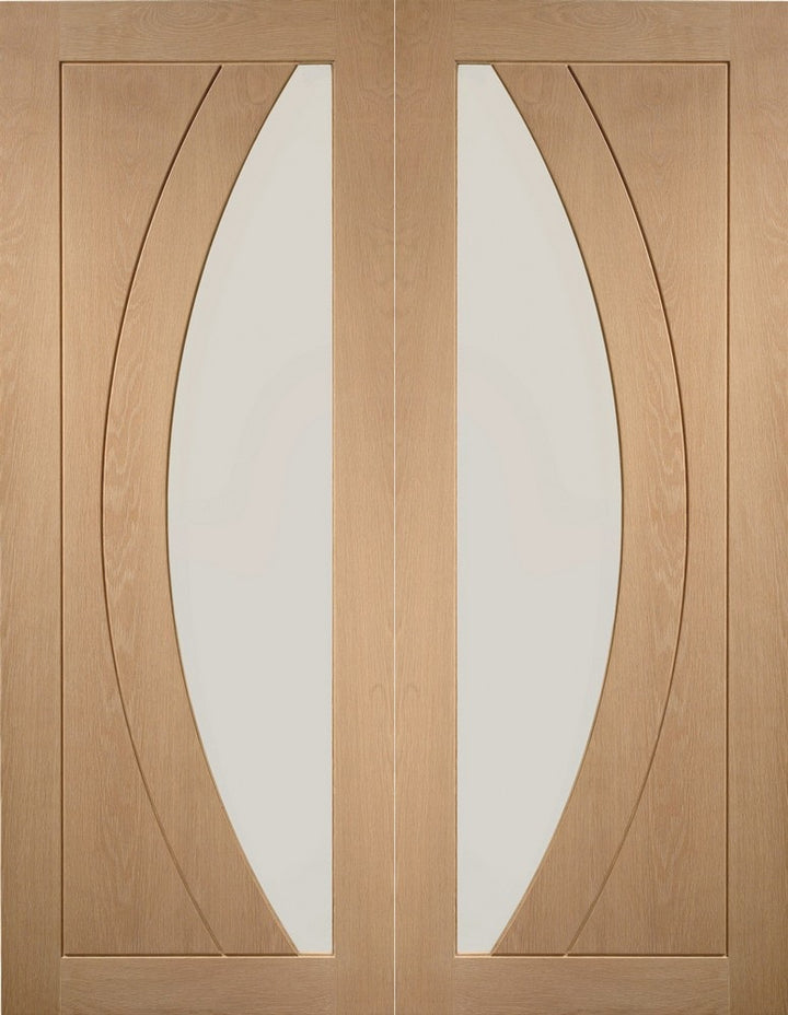 Sliding Salerno French Doors with Pattern 10 Glazed Panels