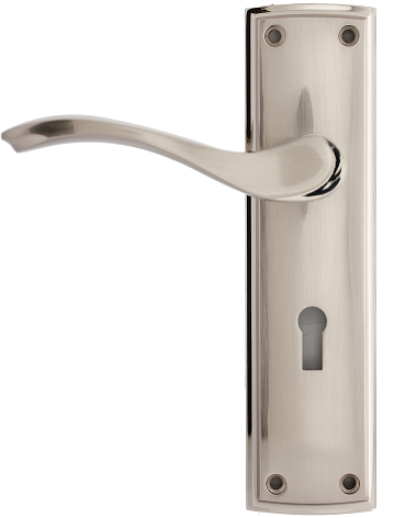 Ardeche Lever On Backplate Lock