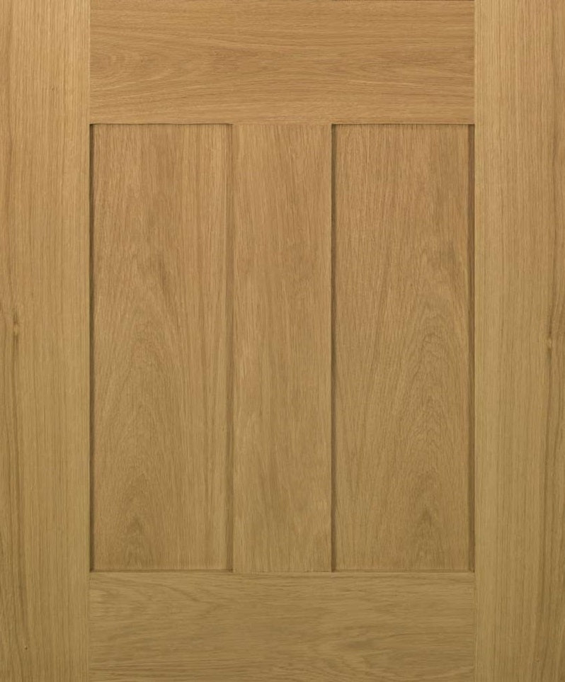 Eton Oak Internal Door Clear Glazed 
