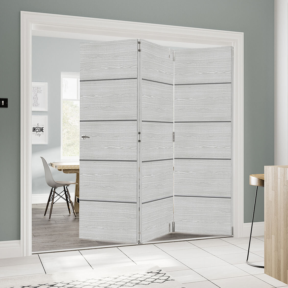 Flush Light Grey Ash Horizontal Inlay Room Divider | Flush Inlay Room ...