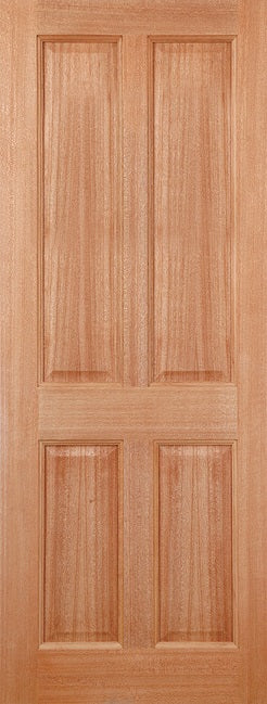 Hardwood Colonial 4P External Door 