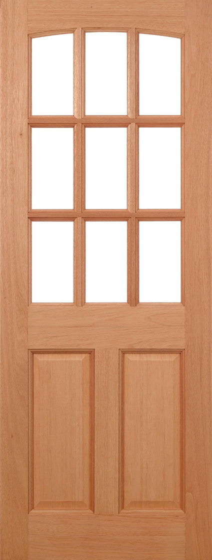 Georgia Hardwood External Door Unglazed