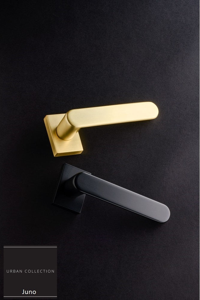 Enova White Clear Glazed Industrial Style Door Pair