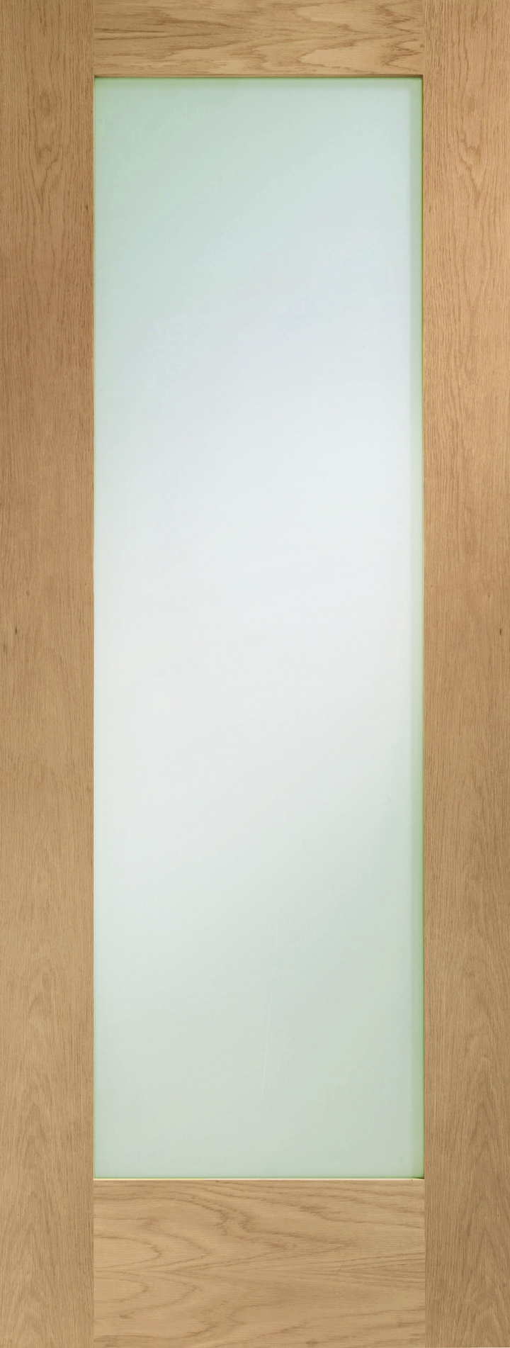 Pattern 10 with Clear Glass Pre-Finished Oak