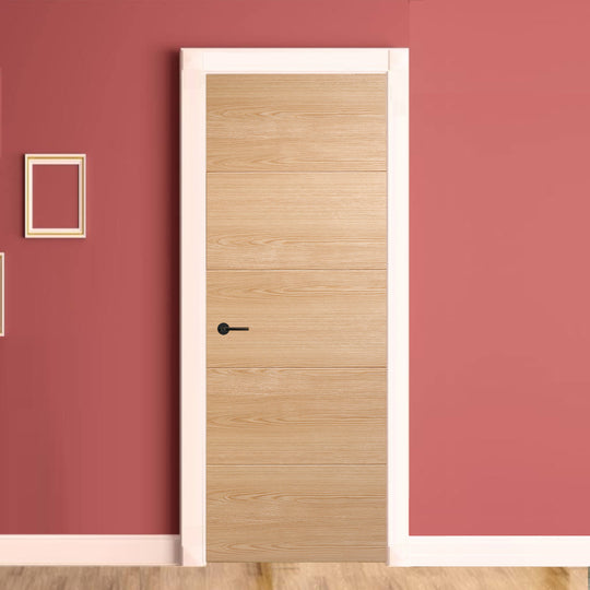 Custom Made Contemporary 2 Design Fire Door