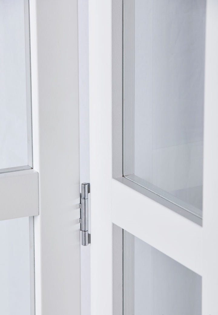 Custom Made White Shaker Glazed Bifold