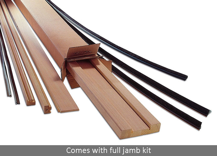 Greenwich Black Double Pocket Door System