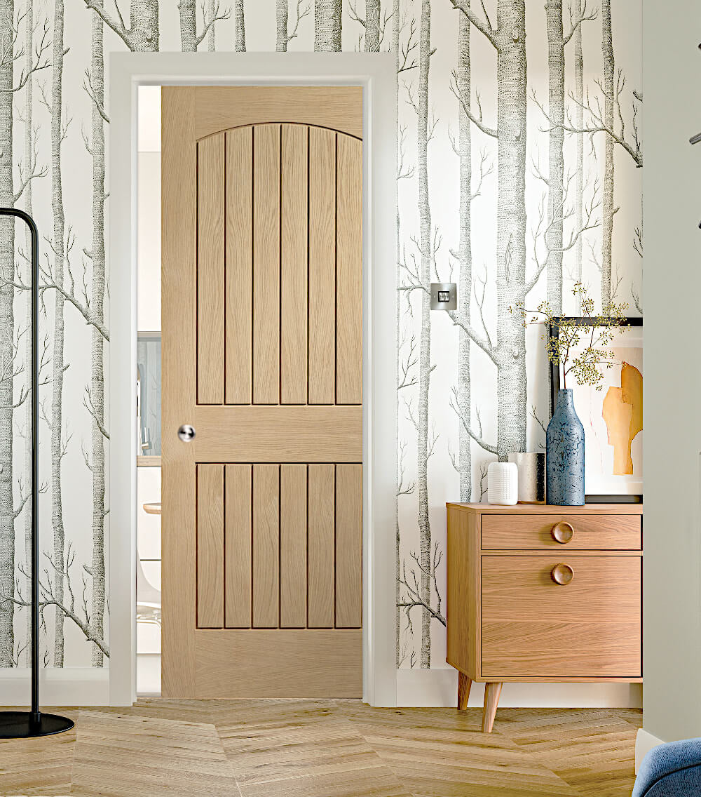 Sussex Oak Cottage Fire Rated Pocket Door System – Emerald Doors