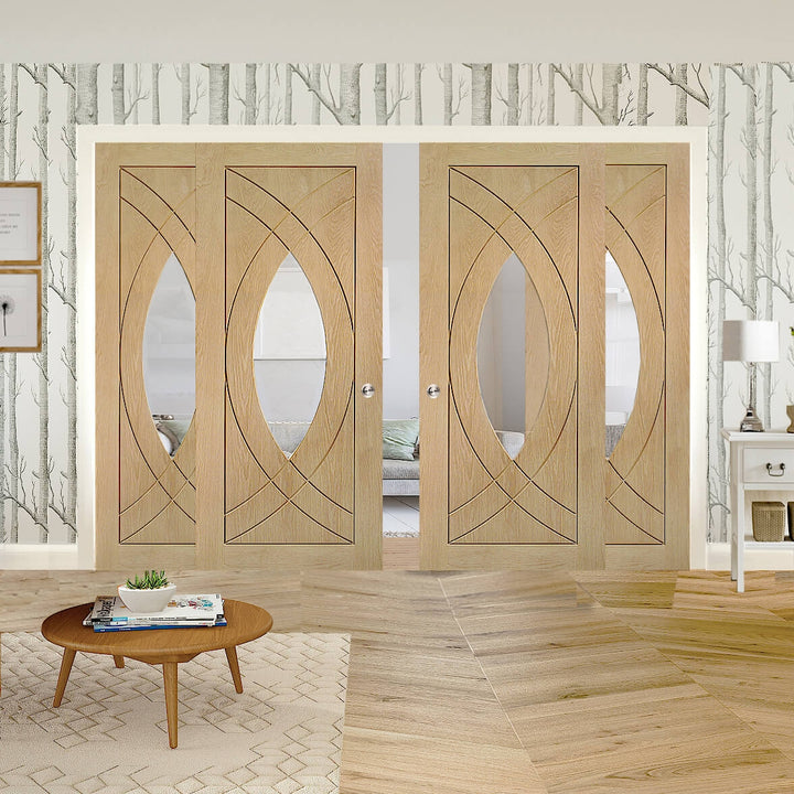 Trevios 4 Door Room Divider