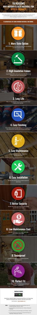 [Infographic] Why Wood Is The Best Material For Doors