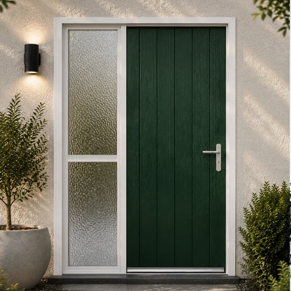 External Fire Door Sets with Sidelights