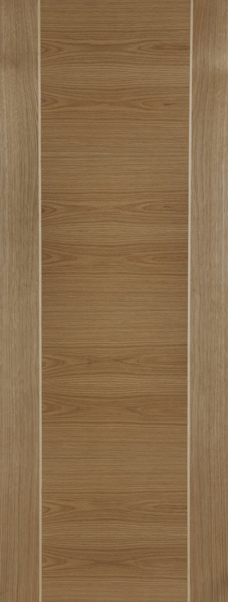 Contemporary Oak Mirage Fire Door