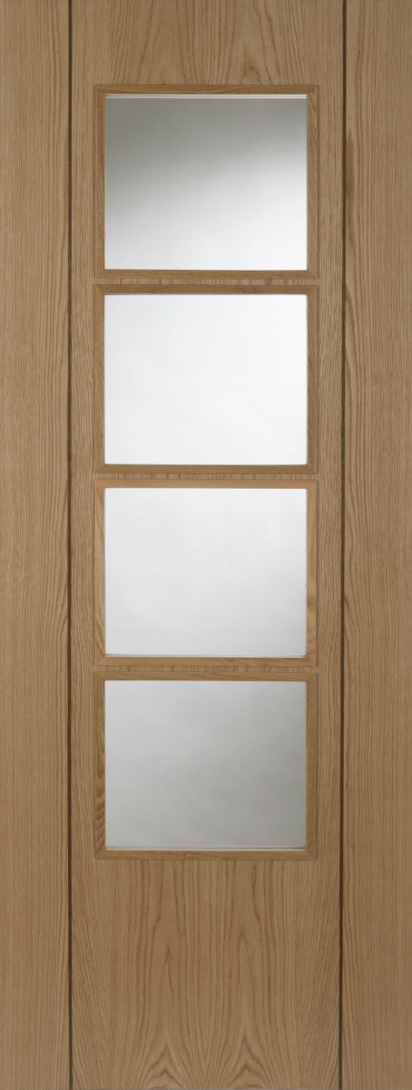 Vision Oak 4L Glazed Fire Door