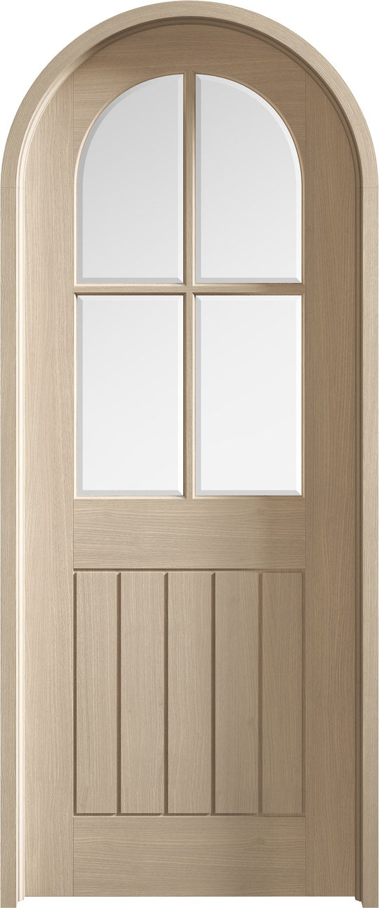Blonde Oak Curved Door Lining
