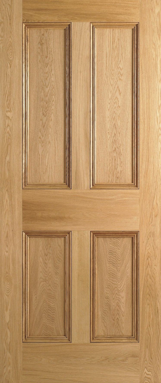 Nostalgia Oak Flat 4P Fire Door