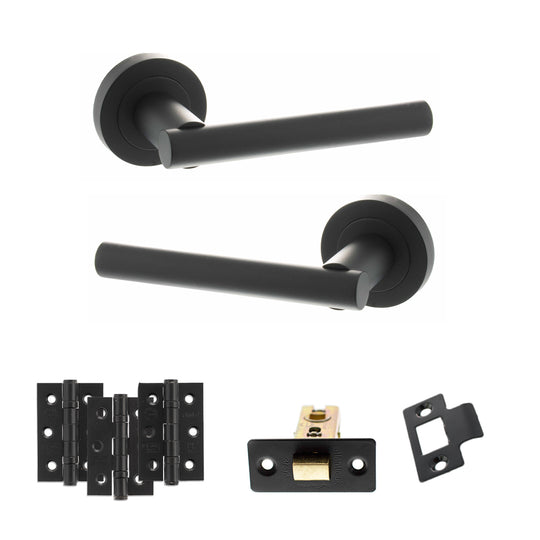 Nebraska Door Handle Pack Matt Black