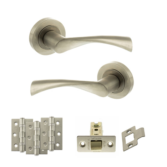 Colorado Door Handle Pack Satin Nickel