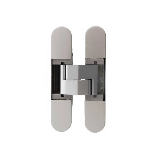 Satin Chrome Concealed Hinge