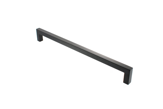 Matt Black Mitred Pull Handle [Bolt Through] 300mm