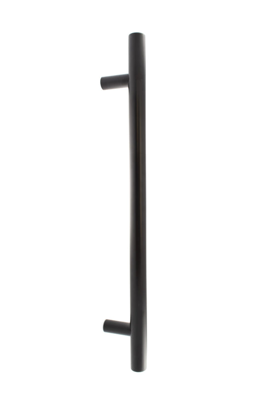 Matt Black T Bar Pull Handle [Bolt Through] 1200mm