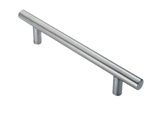 Satin Stainless Steel T Bar Pull Handle [Bolt Through] 1200mm