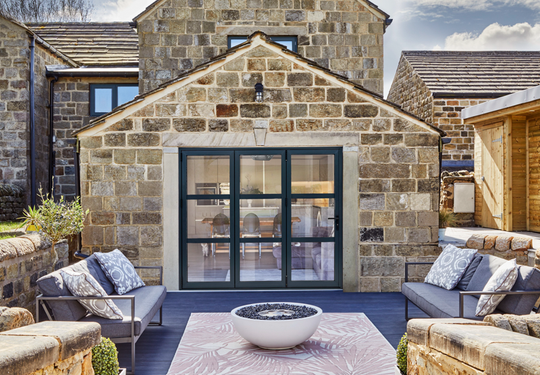 Heritage Style External Bi-Folding System 8ft