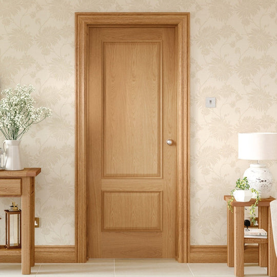Andria Oak Door with Raised Mouldings