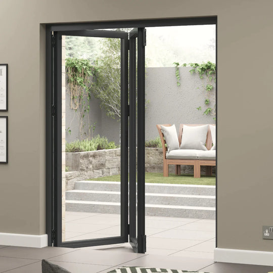 7ft Premium Slimline Grey Aluminium Bifold Doors