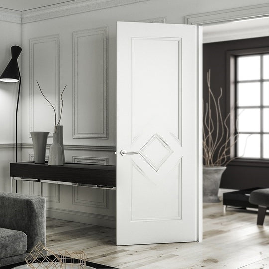 ASCOT INTERNAL WHITE PRIMED FIRE DOOR